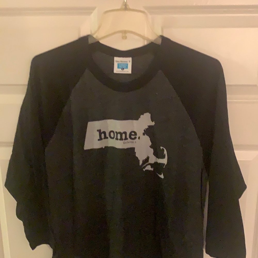 Men’s “The Home. T” Massachusetts 3/4 Sleeve Shirt